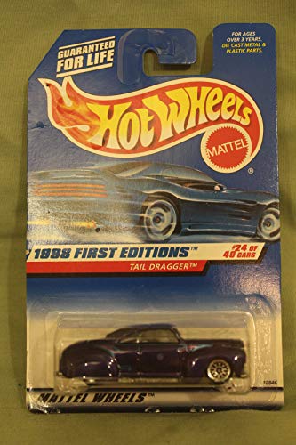 ホットウィール マテル ミニカー ホットウイール Hot Wheels 1998 First Editions - 24 Tail Dragger 659 Mintホットウィール マテル ミニカー ホットウイール