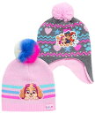 パウパトロール アメリカ直輸入 子供服 キッズ ファッション Nickelodeon Girls' Paw Patrol Winter Hat - 2 Pack...
