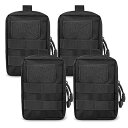 タクティカルポーチ ミリタリーポーチ サバイバルゲーム サバゲー アメリカ Gogoku 4-Pack Molle Pouch Tactical Molle P...