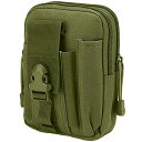 タクティカルポーチ ミリタリーポーチ サバイバルゲーム サバゲー アメリカ NuCamper Tactical Molle EDC Waist Pouch Co...
