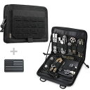 タクティカルポーチ ミリタリーポーチ サバイバルゲーム サバゲー アメリカ WYNEX Tactical Folding Admin Pouch, Molle ...