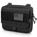 タクティカルポーチ ミリタリーポーチ サバイバルゲーム サバゲー アメリカ WYNEX Tactical Molle Admin Pouch of Tri-Fo...