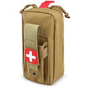 タクティカルポーチ ミリタリーポーチ サバイバルゲーム サバゲー アメリカ LIVANS Tactical MOLLE Medical Pouch, EMT F...