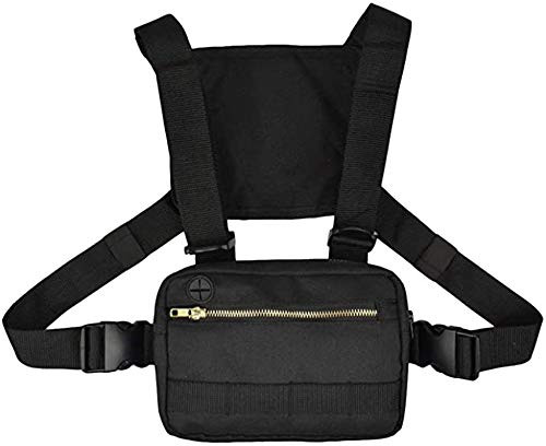 タクティカルポーチ ミリタリーポーチ サバイバルゲーム サバゲー アメリカ FARMSOLDIER Tactical Chest Rig Bag Chest Harness Tactical Molle Utility Pouch Outdoor Chest Pack for Men Blaタクティカルポーチ ミリタリーポーチ サバイバルゲーム サバゲー アメリカ