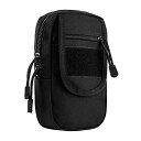 タクティカルポーチ ミリタリーポーチ サバイバルゲーム サバゲー アメリカ VISM CVSUPL2965B Large Utility Pouch, Blac...