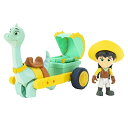 C[n[I傤イڂ傤 Dino Ranch { COA Dino Ranch Min and Cloverfs Care Cart Vehicle - Features 5h Dino Clover Care Cart and 3h Rancher Min - TC[n[I傤イڂ傤 Dino Ranch { COA