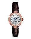 腕時計 ティソ レディース Tissot Womens Bellissima Automatic 316L Stainless Steel case with Rose Gold PVD Coating Swiss Automatic Watch, Brown, Leather, 5 (T1262073601300)腕時計 ティソ レディース