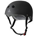 wbg XP{[ XP[g{[h COf A Triple Eight THE Certified Sweatsaver Helmet for Skateboarding, BMX, and Roller Skating, Black Rubber, Small/Mediumwbg XP{[ XP[g{[h COf A