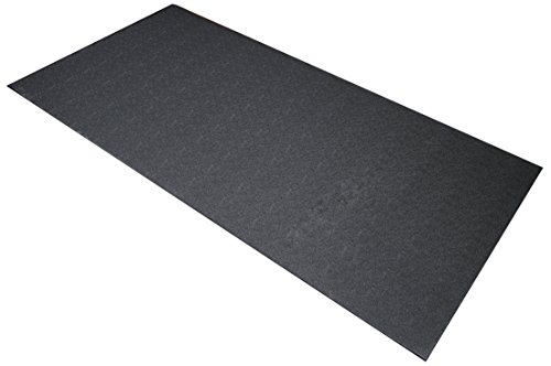 ヨガマット フィットネス BalanceFrom High Density Home Gym Treadmill Exercise Bike Equipment Mat, 1/4 Thick, 36 x 78 (3 x 6.5FT)ヨガマット フィットネス