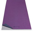 K}bg tBbglX Gaiam No-Slip Yoga Mat Towel, Grape/Navy LargeK}bg tBbglX