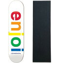 デッキ スケボー スケートボード 海外モデル 直輸入 Enjoi Skateboard Deck Spectrum White 9