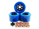 ウィール タイヤ スケボー スケートボード 海外モデル Blank 83mm Longboard Flywheels Wheels + ABEC 7 Beari...