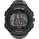 タイメックス 腕時計（メンズ） 腕時計 タイメックス メンズ Timex Men's Expedition Shock XL Vibrating Alarm 50mm Watch腕時計 タイメックス メンズ