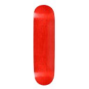 デッキ スケボー スケートボード 海外モデル 直輸入 Moose Blank Skateboard Deck, Stained Red, 8.25