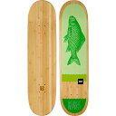 商品情報 商品名デッキ スケボー スケートボード 海外モデル 直輸入 Bamboo Skateboards Green Fish Graphic Skateboard Deck, 8.25" x 32"デッキ スケボー スケートボード 海外...