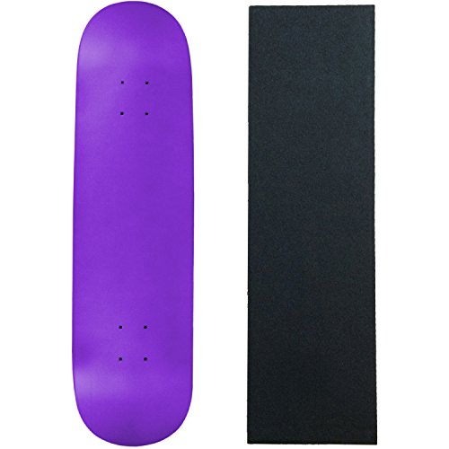 デッキ スケボー スケートボード 海外モデル 直輸入 Moose Skateboard Deck Blank Neon Purple 8.0