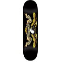 デッキ スケボー スケートボード 海外モデル 直輸入 Anti Hero Classic Eagle Skateboard Deck (Black, 8.12