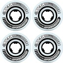 ウィール タイヤ スケボー スケートボード 海外モデル Ricta Wheels Speedrings Wide White/Silver Skateboard...