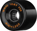 ウィール タイヤ スケボー スケートボード 海外モデル Mini Logo? A.W.O.L 59mm X 80a Blackウィール タイヤ スケボー スケー...