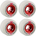 ウィール タイヤ スケボー スケートボード 海外モデル Ricta Wheels Chrome Clouds White/Red Skateboard Whee...