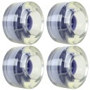 ウィール タイヤ スケボー スケートボード 海外モデル TGM Skateboards Longboard Wheels 65mm Smooth Clear W...