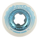 ウィール タイヤ スケボー スケートボード 海外モデル Ricta Chrome Core 99a Skateboard Wheels - White/Teal...