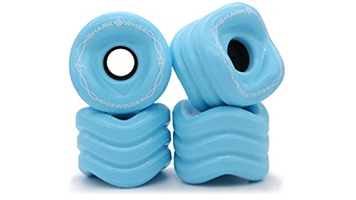 ウィール タイヤ スケボー スケートボード 海外モデル Shark Wheel Skating Wheels, Sidewinder 70mm 78a Longboard Wheels, Shark Longboarding Wheels (Ice Blue, 70mm)ウィール タイヤ スケボー スケートボード 海外モデル