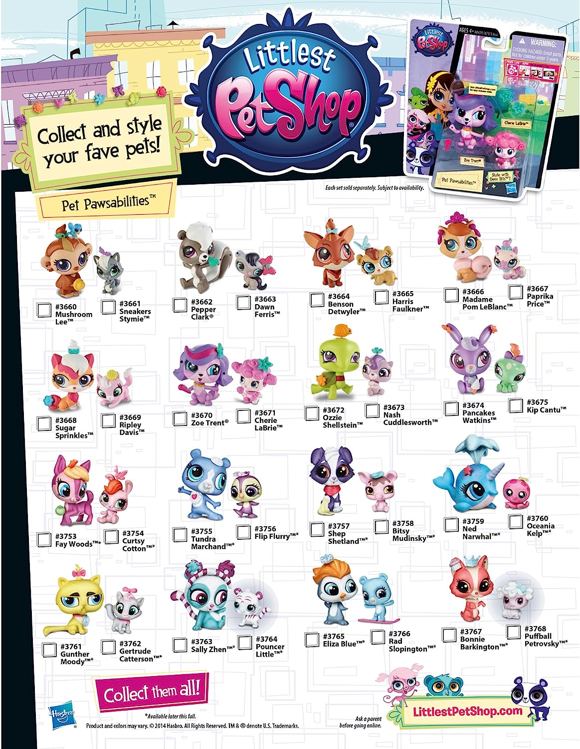 リトレストペットショップ Littlest Pet Shop アメリカ直輸入 LPS かわいい 【送料無料】Littlest Pet Shop Pet Pawsabilities Sally Zhen amp; Pouncer Littleリトレストペットショップ Littlest Pet Shop アメリカ直輸入 LPS かわいい