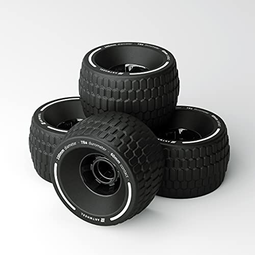 ウィール タイヤ スケボー スケートボード 海外モデル ANTWHEEL All-Terrain Longboard Wheels 100mm Electric Skateboard Wheels 78A high Rebound Urethane Wheels (All-Terrain Wheels)ウィール タイヤ スケボー スケートボード 海外モデル