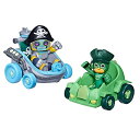 PJ Masks しゅつどう!パジャマスク アメリカ直輸入 おもちゃ PJ Masks Pirate Power Gekko vs Pirate Robot Battle Racers Preschool Toy, Vehicle and Action Figure Set for Kids Ages 3 and UpPJ Masks しゅつどう!パジャマスク アメリカ直輸入 おもちゃ
