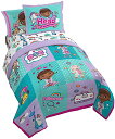 ドックはおもちゃドクター ディズニーチャンネル ドックのおもちゃびょういん Jay Franco Disney Junior Doc McStuffins Patchwork 5 Piece Twin Bed Set - Includes Reversible Comforter &ドックはおもちゃドクター ディズニーチャンネル ドックのおもちゃびょういん