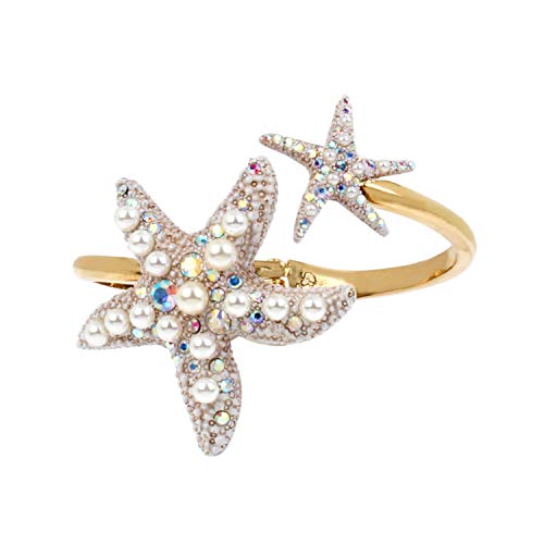 ベッツィ・ジョンソン アメリカ アクセサリー ブランド かわいい Betsey Johnson Starfish Hinged Bangle Braceletベッツィ・ジョンソン アメリカ アクセサリー ブランド かわいい