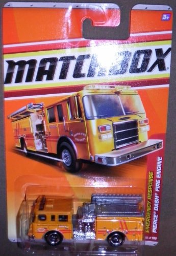 マッチボックス マテル ミニカー MATCHBOX アメリカ直輸入 Matchbox 2010 Pierce Dash Fire truck 56/100 Emergency Response. 1:64 Scale.マッチボックス マテル ミニカー MATCHBOX アメリカ…
