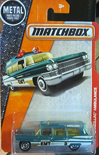 ޥåܥå ޥƥ ߥ˥ MATCHBOX ꥫľ͢ Matchbox - 2016 MBX Heroic Rescue '63 Cadillac Ambulance 88/125 by Matchboxޥåܥå ޥƥ ߥ˥ MATCHBOX ꥫľ͢