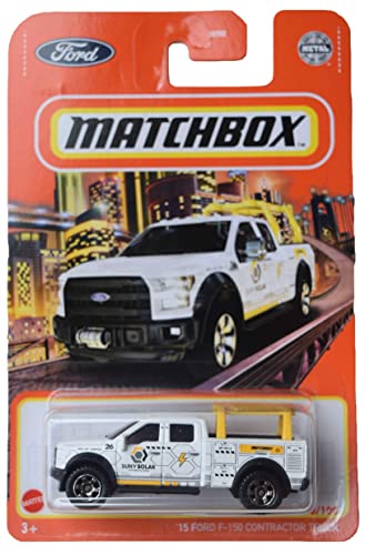 マッチボックス マテル ミニカー MATCHBOX アメリカ直輸入 Matchbox '15 Ford F 150 Contractor Truck,  78/100マッチボックス マテル ミニカー MATCHBOX アメリカ直輸入
