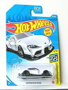 ホットウィール マテル ミニカー ホットウイール DieCast Hotwheels 039 20 Toyota GR Supra - HW Speed Graphics 5/10 White 178/250 for unisex, childrenホットウィール マテル ミニカー ホットウイール