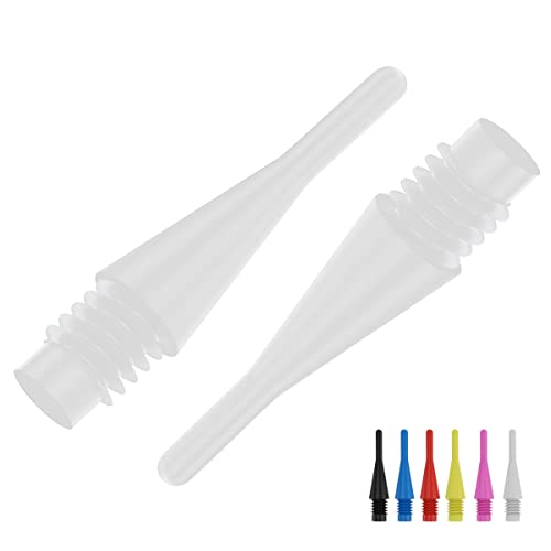 海外輸入品 ダーツ チップ ポイント Bulls Longlife Short 6 mm (2BA), Unisex, Longlife Short 6mm(2BA), White海外輸入品 ダーツ チップ ポイント