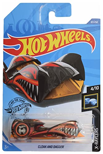 ホットウィール マテル ミニカー ホットウイール Hot Wheels Cloak and Dagger, Black/red 87/250 X-Raycersホットウィール マテル ミニカー ホットウイール