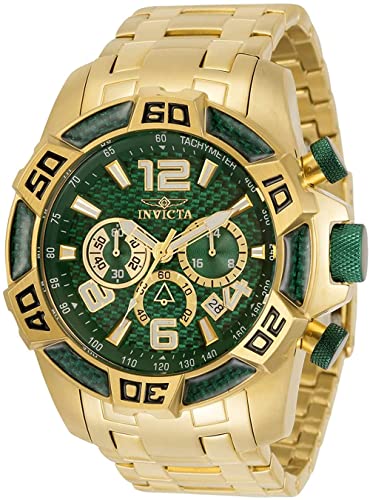 腕時計 インヴィクタ インビクタ プロダイバー メンズ Invicta Pro Diver Men 50mm Stainless Steel Gold Green dial VD53 Quartz腕時計 インヴィクタ インビクタ プロダイバー メンズ