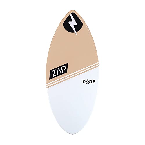 T[tB XL{[h }X|[c Zap Skimboards Core C-Series Skimboard for Beginner to Intermediate Riders. Multiple Sizes and Color Available (48 Inch, Sand Angle), Orange, Green, Sand, Blue, Red, AquaT[tB XL{[h }X|[c