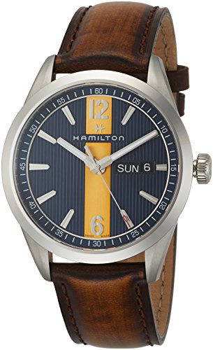腕時計 ハミルトン メンズ Hamilton Ventura Jeans Quartz Blue Dial Shield Shaped Watch H24411941腕時計 ハミルトン メンズ