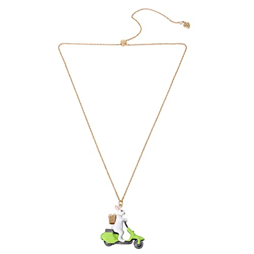 ベッツィ・ジョンソン ネックレス Betsey Johnson アメリカ 日本未発売 Betsey Johnson Bunny Vespa Pendant Slider Necklaceベッツィ・ジョンソン ネックレス Betsey Johnson アメリカ 日本未発売