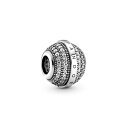 パンドラ ブレスレット チャーム アクセサリー ブランド PANDORA Pave & Logo Charm, 925 Sterling Silver - 799489C01パンドラ ブレスレット チャーム アクセサリー ブランド