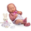 商品情報 商品名ジェーシートイズ 赤ちゃん おままごと ベビー人形 JC Toys La Newborn Royal Collection | Anatomically Correct Real Girl Baby Doll | 15" All-Vinyl Baby Doll | Designed by Berenguer Made in Spain | Ages 2+ |ジェーシートイズ 赤ちゃん おままごと ベビー人形 商品名（英語）JC Toys La Newborn Royal Collection | Anatomically Correct Real Girl Baby Doll | 15" All-Vinyl Baby Doll | Designed by Berenguer Made in Spain | Ages 2+ | Pink Gift Set 型番18067 海外サイズ15" ブランドJC Toys 商品説明（自動翻訳）リアルライフドール、ラ・ニューボーンコレクションに新しい仲間が加わりました。テーマ別のマルチピースファッションを身にまとったラ・ニューボーンは、とてもスイート。この貴重なラ・ニューボーンは、新しい楽しい表情と美しいブルーの瞳で、あなたの心を溶かします。手足と頭が動く、15インチサイズのビニール製リアルガールです。お手入れも簡単なビニール製です。このかわいい女の子は、花をテーマにしたノースリーブのロンパース、おそろいのニット帽、ブーティ、そしてカーディガンでおめかししているんだ。この小さなソフトトイと一緒なら、どこへも出かけられないでしょう。ラ・ニューボーンのベビードール・コレクションは、世界最高のドールデザイナー集団であるDesigned by Berenguerチームによってスペインでハンドデザインされたものです。すべてのラ・ニューボーンは、ドールデザインの専門家によってオリジナルで手彫りされたもので、その品質レベルはこれまでに見たこともないものです。ナーセリー ラ・ニューボーンは、ドール製造の世界的リーダーである当社、JCトイズが直接製造しています。JCトイズ社は、1982年にスペイン南東部（世界でも有数の玩具製造・デザインの中心地）で創業した家族経営の企業です。現在、JCトイズでは、100体のドールやおままごと用の小物などを販売しています。このナーサリーラ ニューボーンを今すぐカートに追加して、幼い子供たちに笑顔を届けましょう！そうすれば、すぐにチェックアウトして出荷することができますよ。 関連キーワードジェーシートイズ,赤ちゃん,おままごと,ベビー人形このようなギフトシーンにオススメです。プレゼント お誕生日 クリスマスプレゼント バレンタインデー ホワイトデー 贈り物