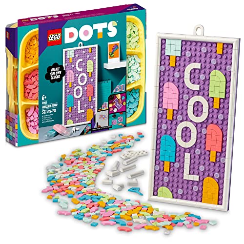 レゴ LEGO DOTS Message Board 41951 DIY Arts & Crafts Kit, Customizable Letter Board with Colorful Tiles for Kids Ages 6-10レゴ