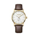 ウェンガー 腕時計（メンズ） 腕時計 ウェンガー スイス メンズ 腕時計 Wenger Men's Urban Classic Stainless Steel Swiss-Quartz Leather Strap, Brown, 22 Casual Watch (Model: 01.1741.124)腕時計 ウェンガー スイス メンズ 腕時計