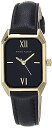 腕時計 アンクライン レディース Anne Klein Women Japanese Quartz Dress Watch with Leather Strap, Black, 13 (Model: AK/3874BKBK)腕時計 アンクライン レディース