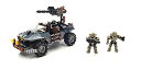 メガブロック メガコンストラックス ヘイロー 組み立て 知育玩具 DPJ92 Mega Bloks HALO Dual Mode UNSC Warthogメガブ...