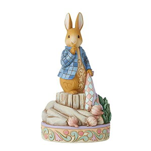 ͥ Enesco ʪ ƥꥢ ǥ ꥫ Enesco Beatrix Potter by Jim Shore Peter Rabbit with Onions Figurine, 6.69 Inch, Multicolorͥ Enesco ʪ ƥꥢ ǥ ꥫ