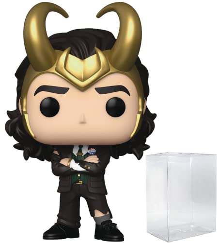 ファンコ FUNKO フィギュア 人形 アメリカ直輸入 Funko Marvel: Loki - President Loki Pop! Vinyl Figure (Bundled with Compatible Pop Box Protector Case)ファンコ FUNKO フィギュア 人形 アメリカ直輸入